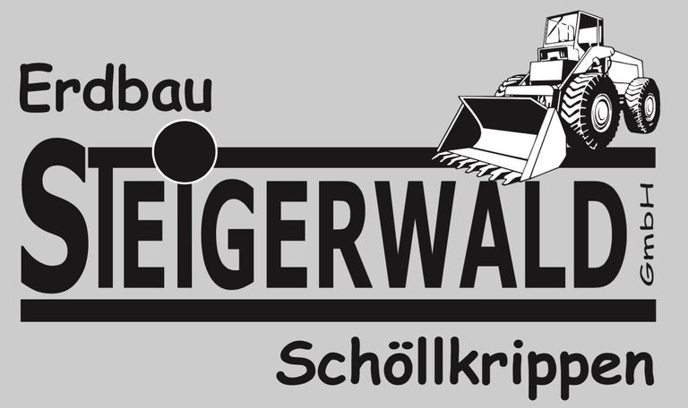 Digitales Logo der 'Erdbau Steigerwald GmbH Schöllkrippen'